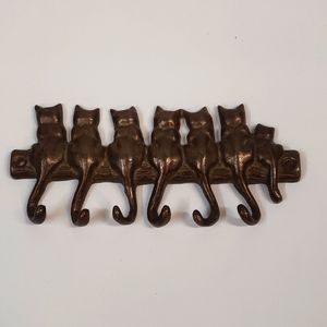 Metal Key Hanger, Cats